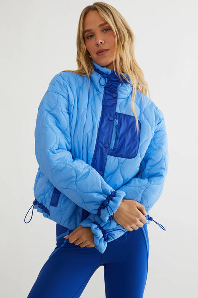 Harvie Jacket - Midnight Bluebell Colorblock