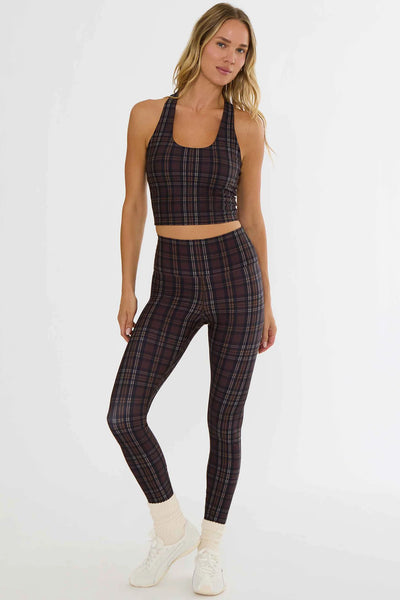 Piper Legging - Chocolate Bar Plaid