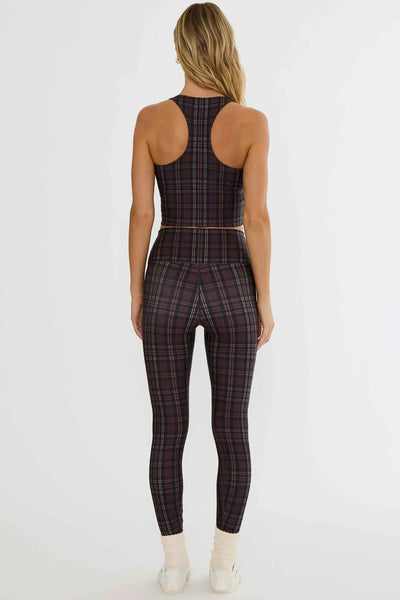 Piper Legging - Chocolate Bar Plaid