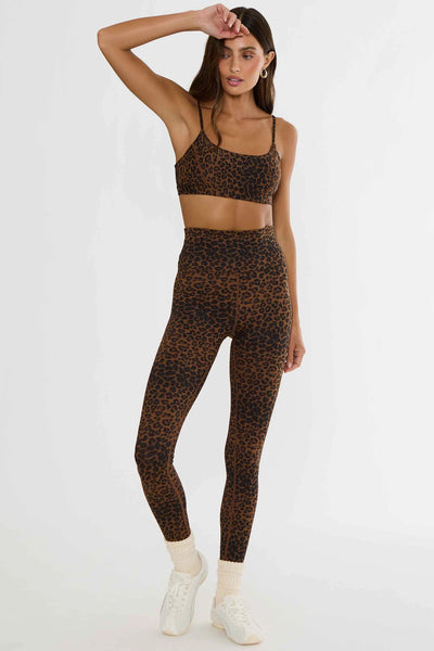 Piper Legging - Caramel Leopard