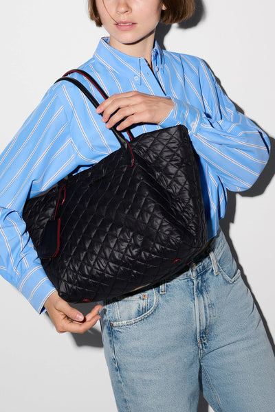 Black Small Daily Tote