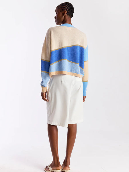 Abstract Scenic Cardigan