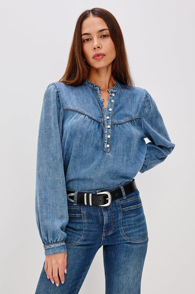 Sunna Denim Top