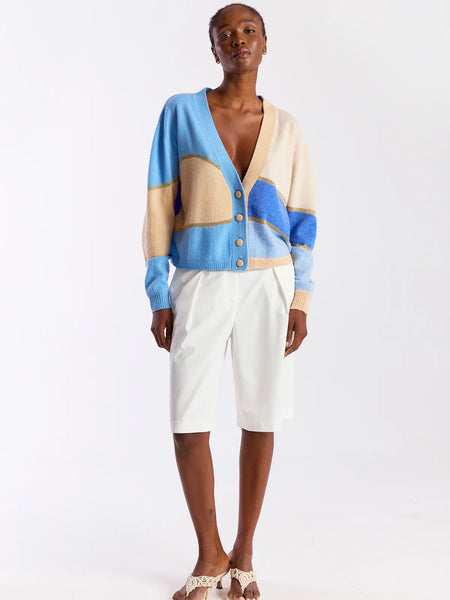 Abstract Scenic Cardigan