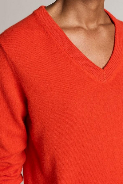 Cashmere Casual V-Neck Sweater