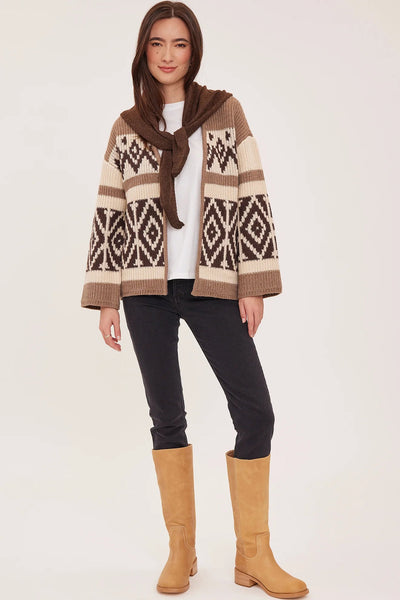 Dorian Cardigan - Heather Latte