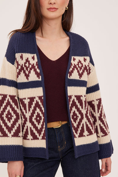 Dorian Cardigan - Navy