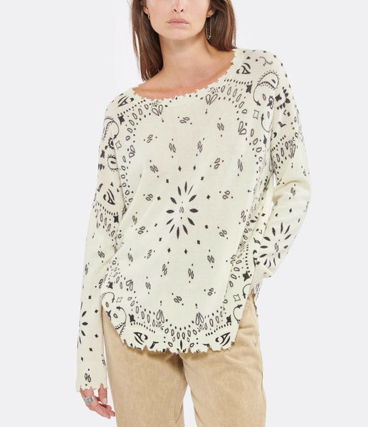 Mela Bandana Sweater