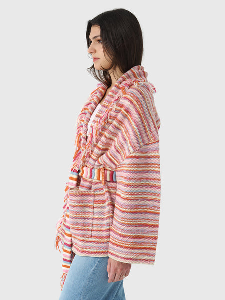 Zaina Mix Wrap Sweater