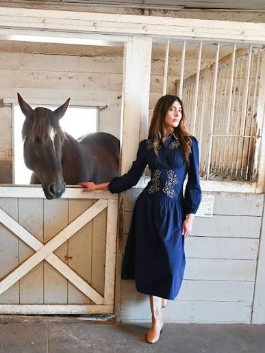 Bluebonnet Long Dress