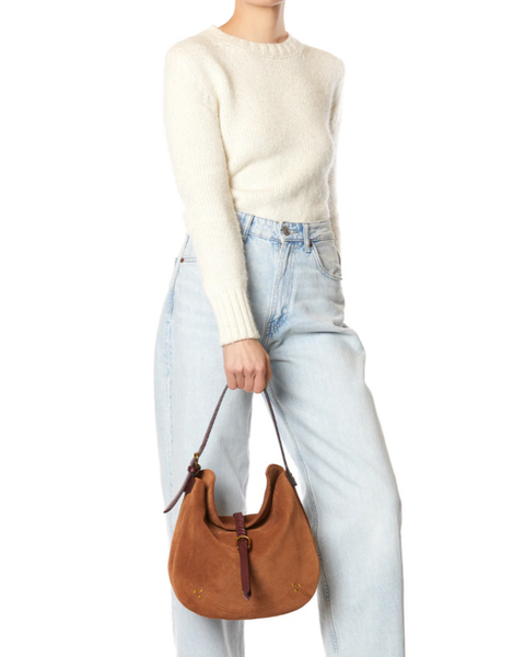 Luis Bag Split Suede Caramel