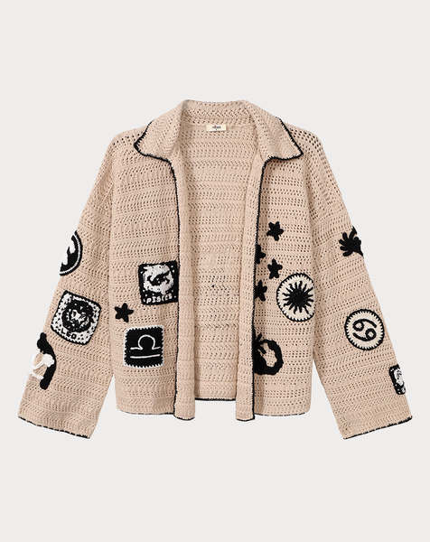 Miami Crochet Astrology Cardigan