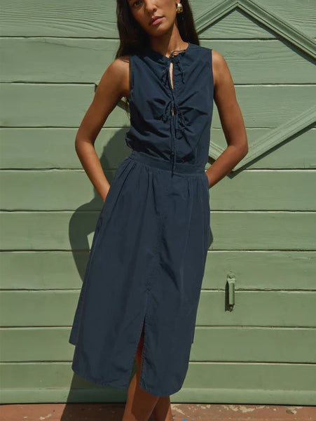 Mimmi Keyhole Top Navy