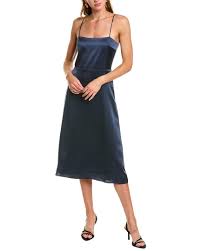 Clover Silk Dress Ink