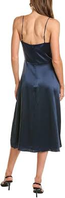 Clover Silk Dress Ink