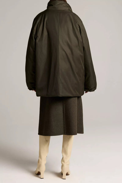 Fur Lined Puffer Coat