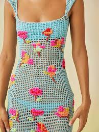 Nunzia Crochet Dress
