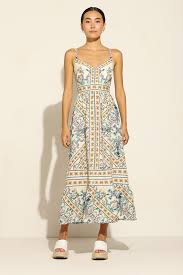 Alvie Strap Tier Midi
