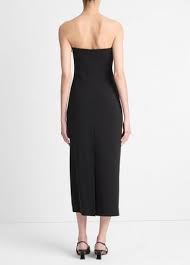 Strapless Draped Dress