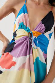 Sabina Summer Color-Block Dress