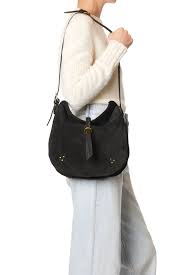 Luis Bag Split Suede Black