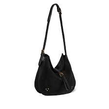 Luis Bag Split Suede Black