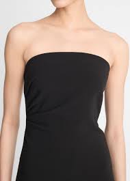 Strapless Draped Dress
