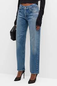 Cheval Straight Low Rise Light Blue