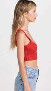 Linen Knit Bralette