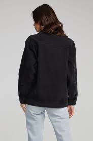 Stevie Jacket Black Denim