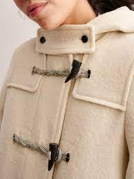 Vosges Ivory Duffle Coat