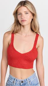 Linen Knit Bralette