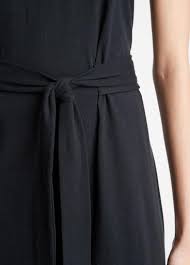 Sleeveless Wrap Dress