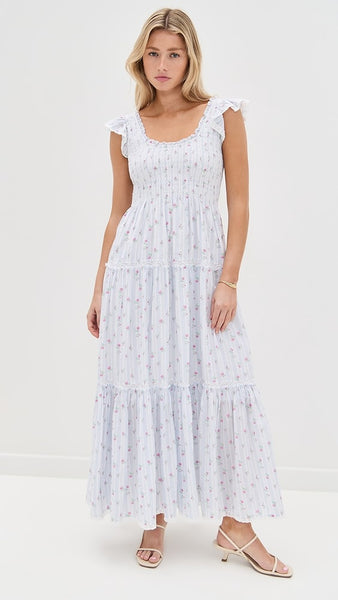 Chessie Dress Coastline Blue