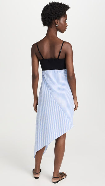 Cotton Cashmere Asymmetrical Dress