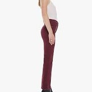 The Tripper Ankle Fray Burgundy