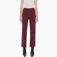 The Tripper Ankle Fray Burgundy